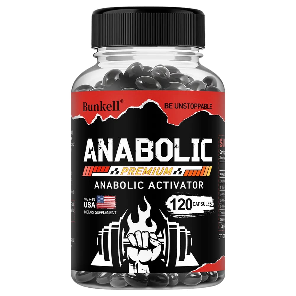muscle builder capsules bottle — image 8