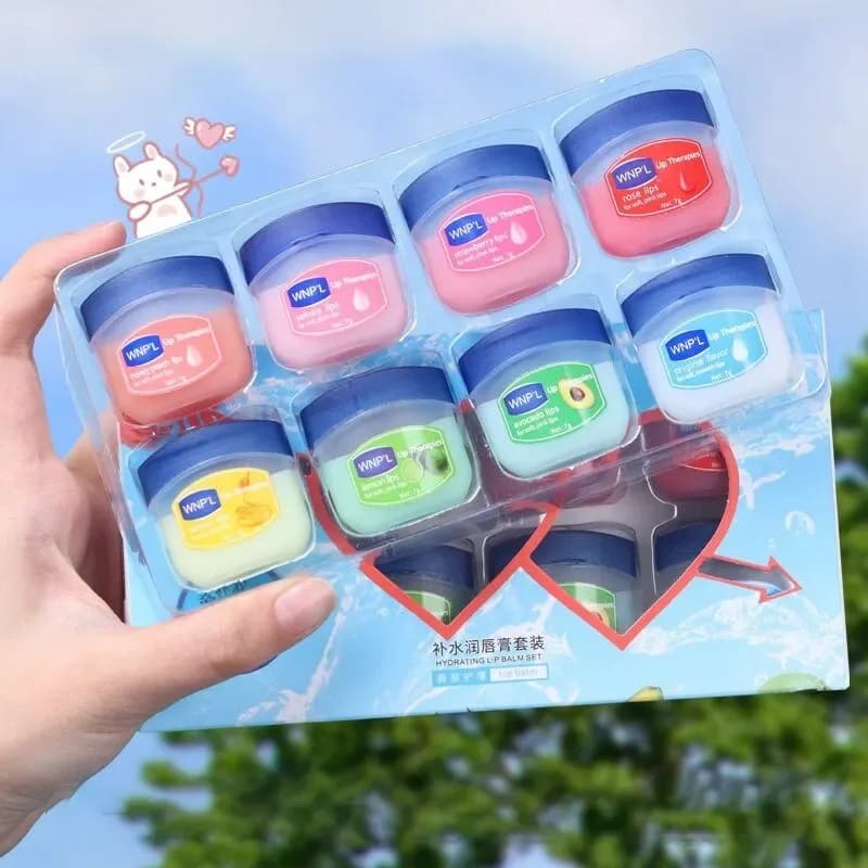 set of moisturizing lip balms — image 1