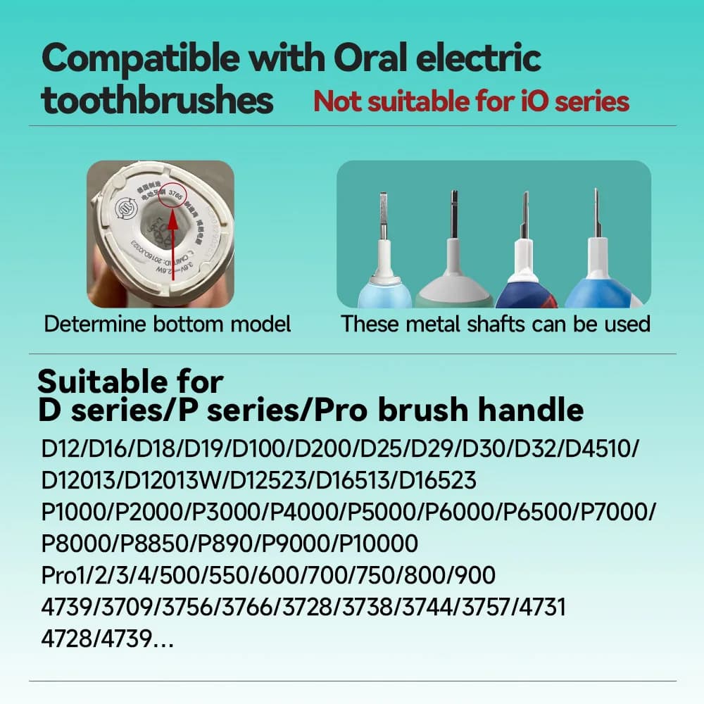 Oral‑B electric toothbrush replacement brush heads — image 3