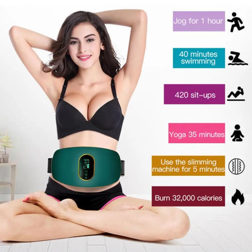 Heating belly massage belt — image 2