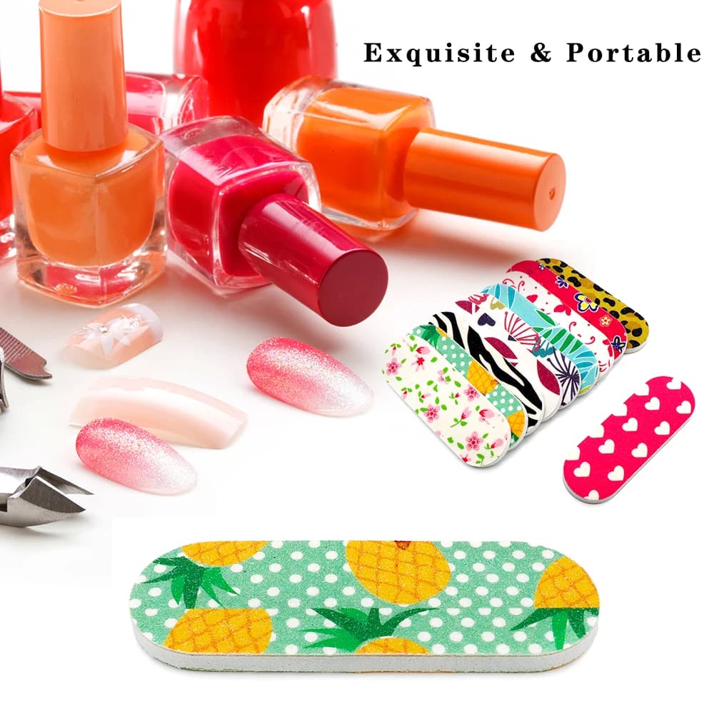 Pack of 50 double‑sided mini nail files — image 5