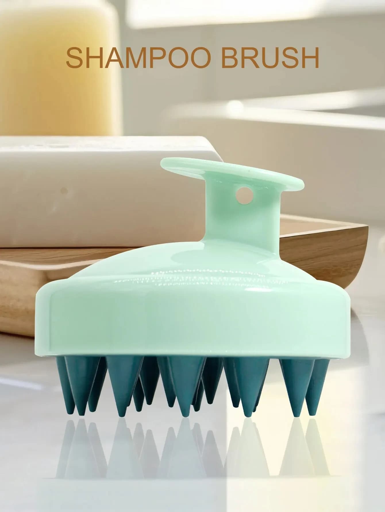 silicone scalp massage brush — image 3