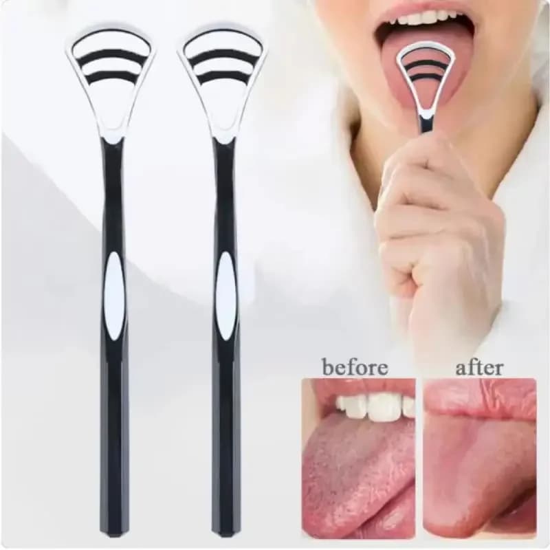 Tongue Scraper for Bad Breath Relief