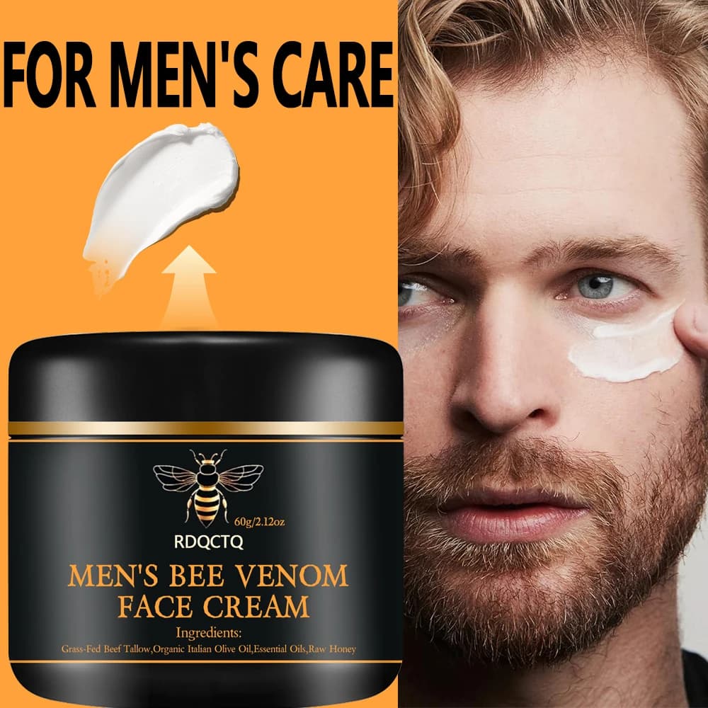 Men's bee venom face cream — image 2