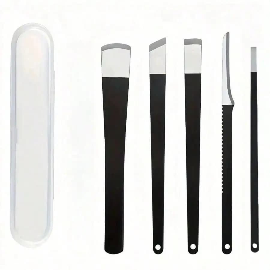 Stainless steel ingrown toenail and callus removal set — image 7