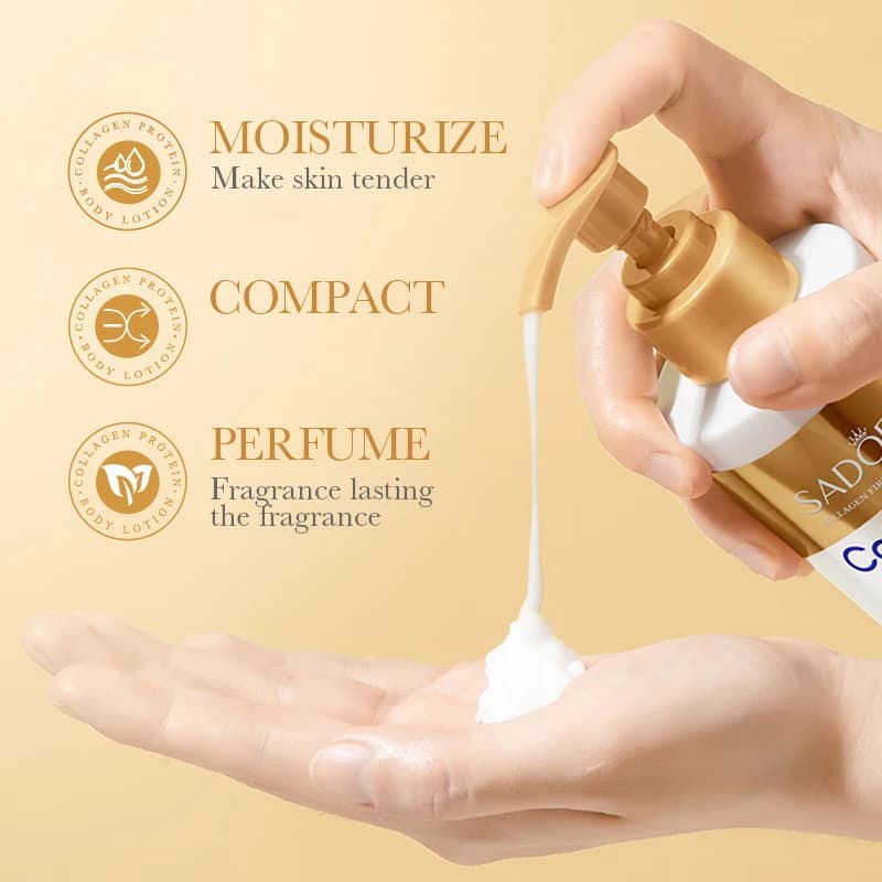 collagen body lotion bottle — image 5