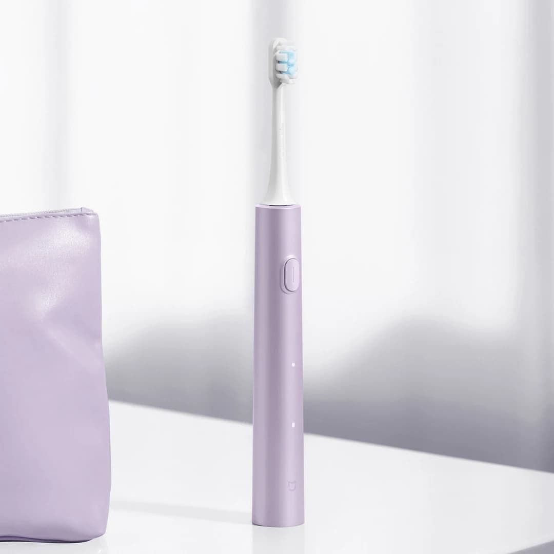 waterproof sonic electric toothbrush with brush heads — image 4