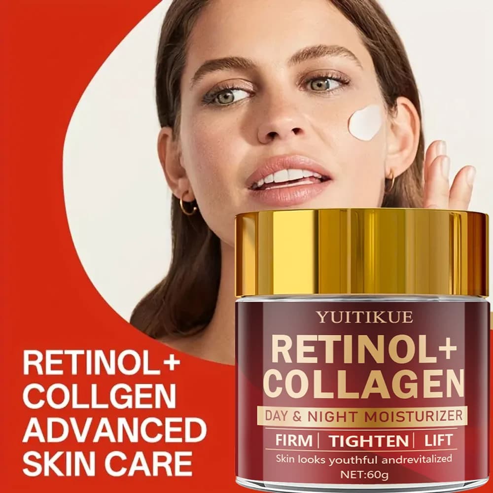 jar of retinol collagen day and night moisturizer — image 3