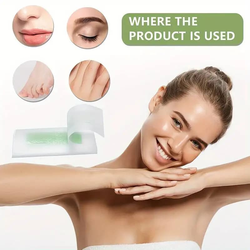 painless fast wax strips for hair removal — image 4