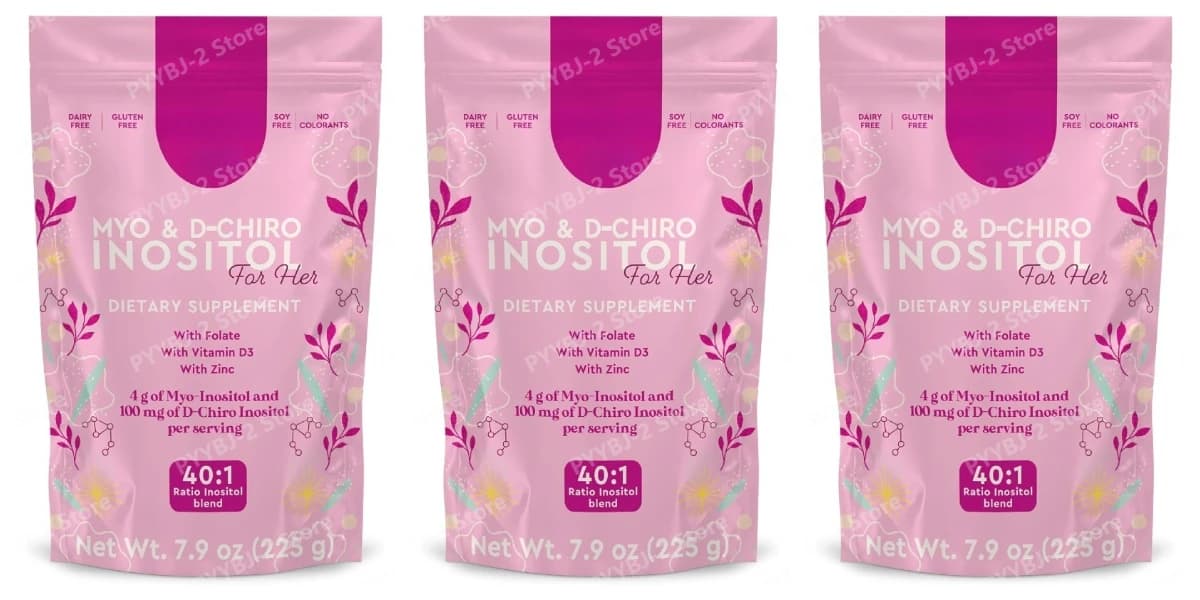 Myo & D‑Chiro Inositol powder with folate, vitamin D3 and zinc — image 8