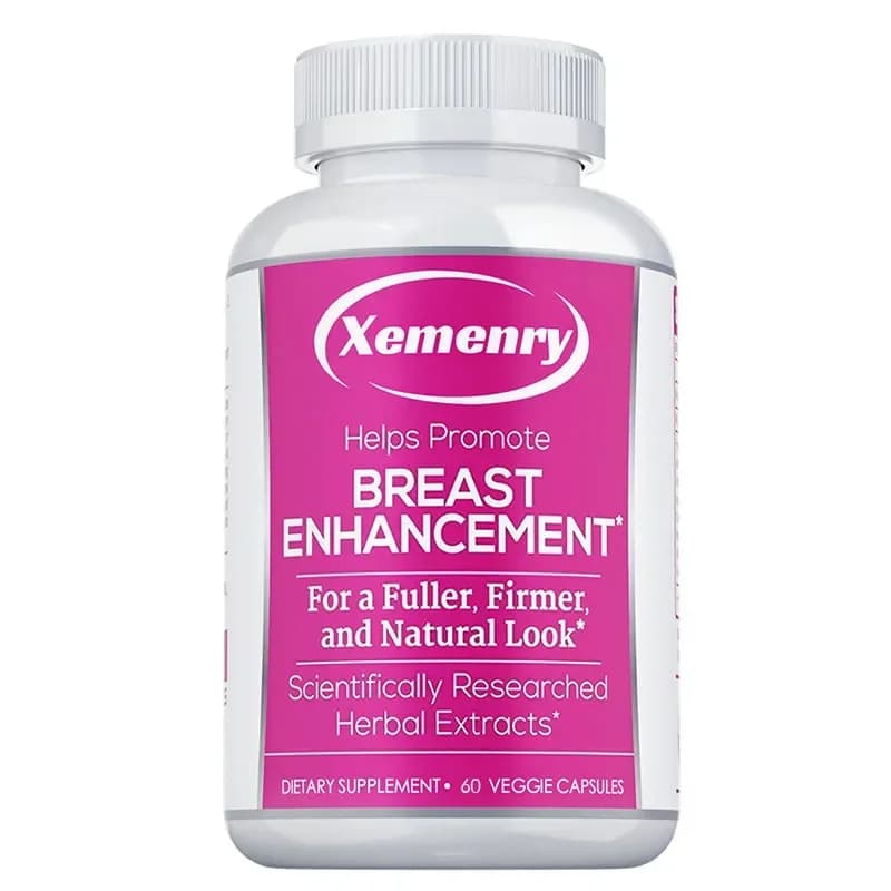 bottle of natural chest supplement — image 7