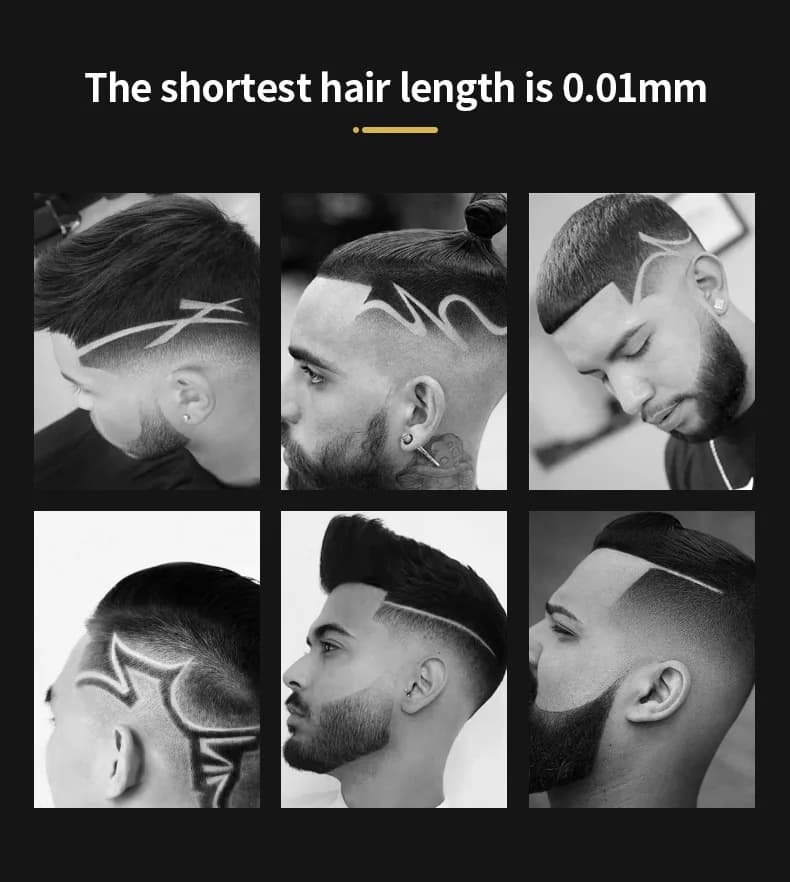 electric hair and beard trimmer — image 4