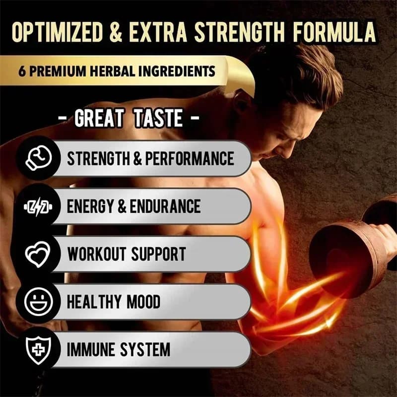 bottles of maca root and panax ginseng supplement — image 3