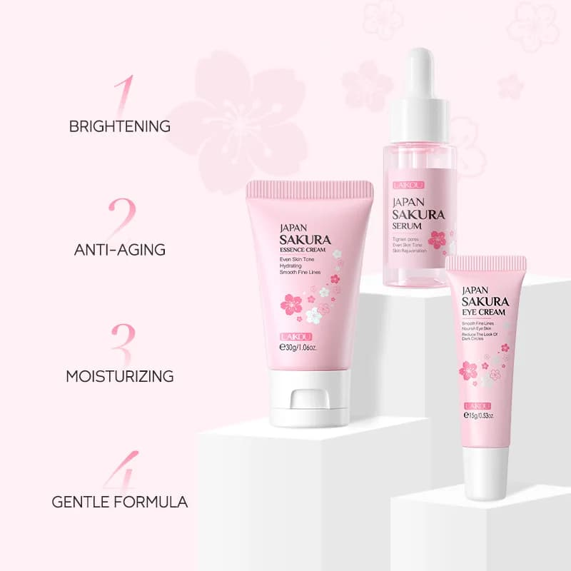 LAIKOU vitamin C face cream, serum and eye cream set — image 6