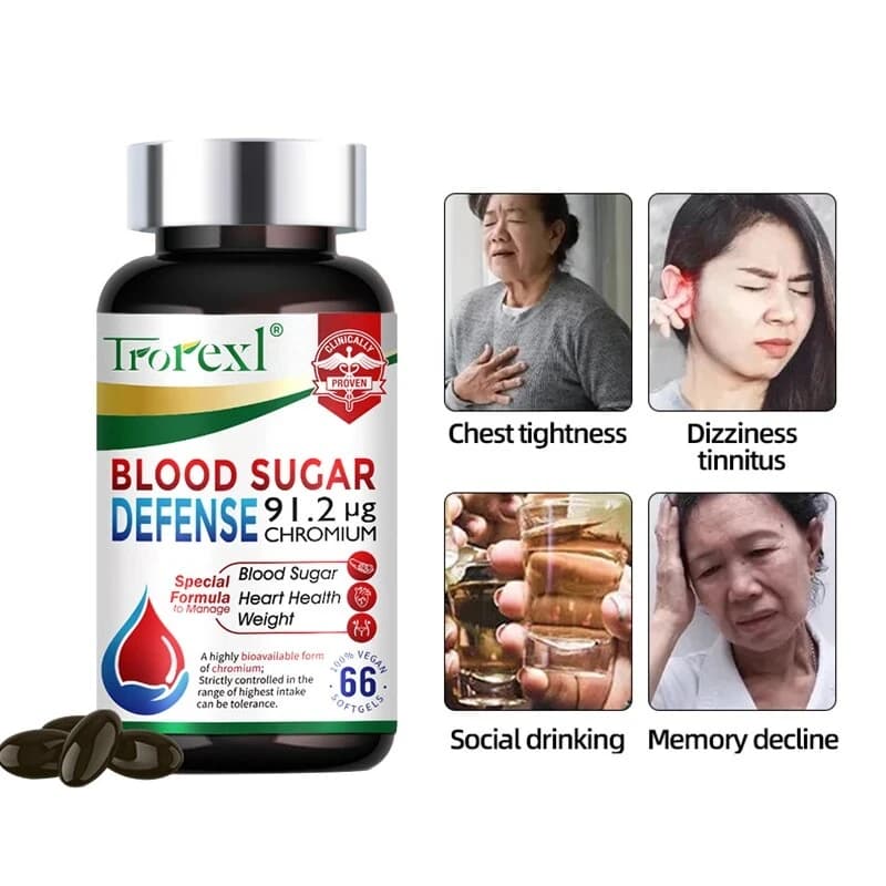 Blood Sugar Defense diabetes capsules bottle — image 5