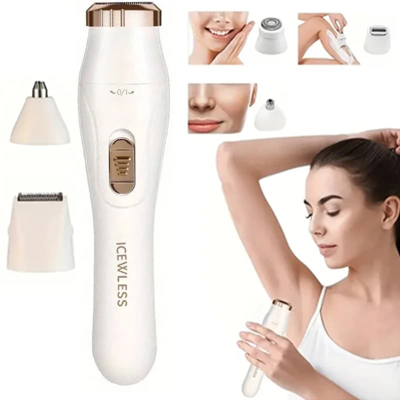 3-in-1 USB rechargeable electric hair remover