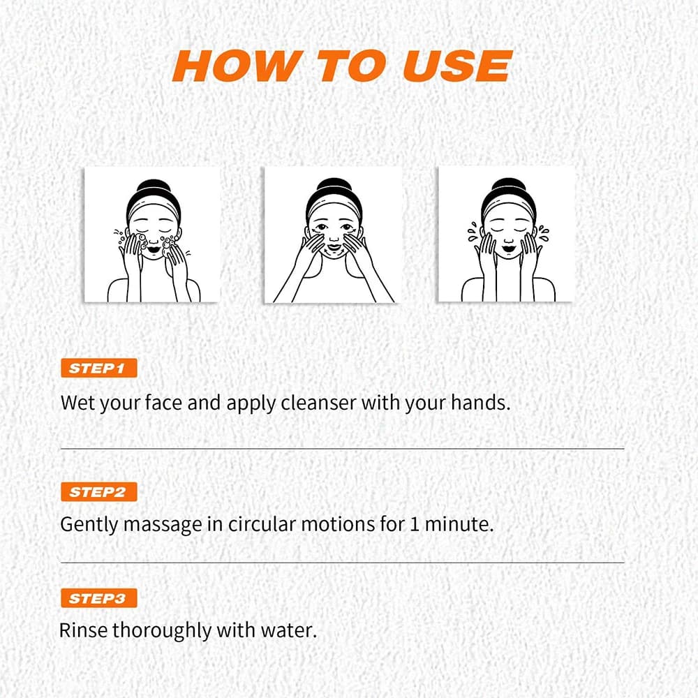 turmeric brightening facial cleanser foam — image 6