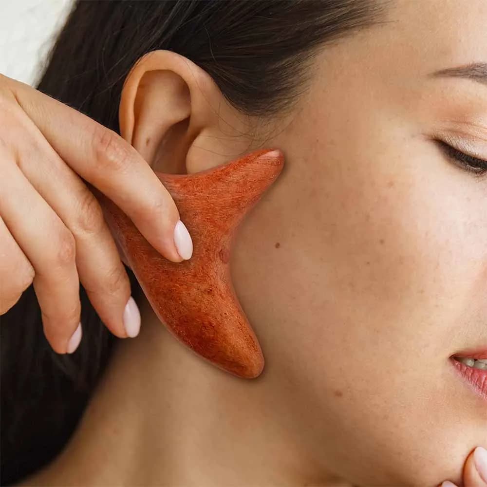 Wooden trigger point Gua Sha massage tool — image 4