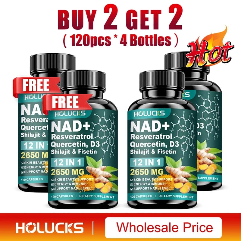 NAD+ and resveratrol supplement capsules — image 7