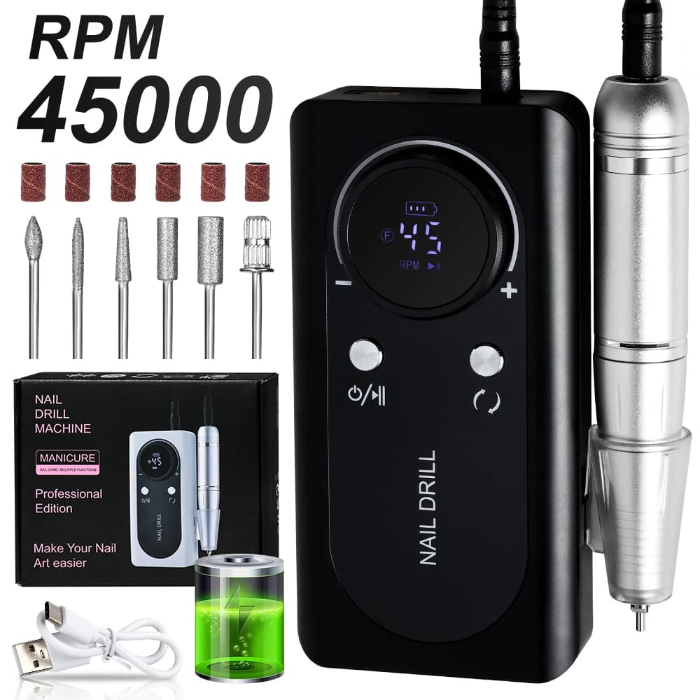 Rechargeable electric nail file with high‑speed motor — image 8