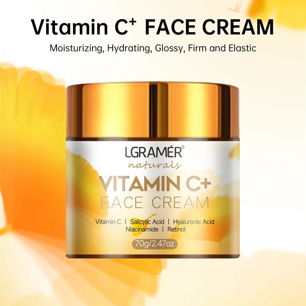 Vitamin C and Retinol face cream tube — image 2