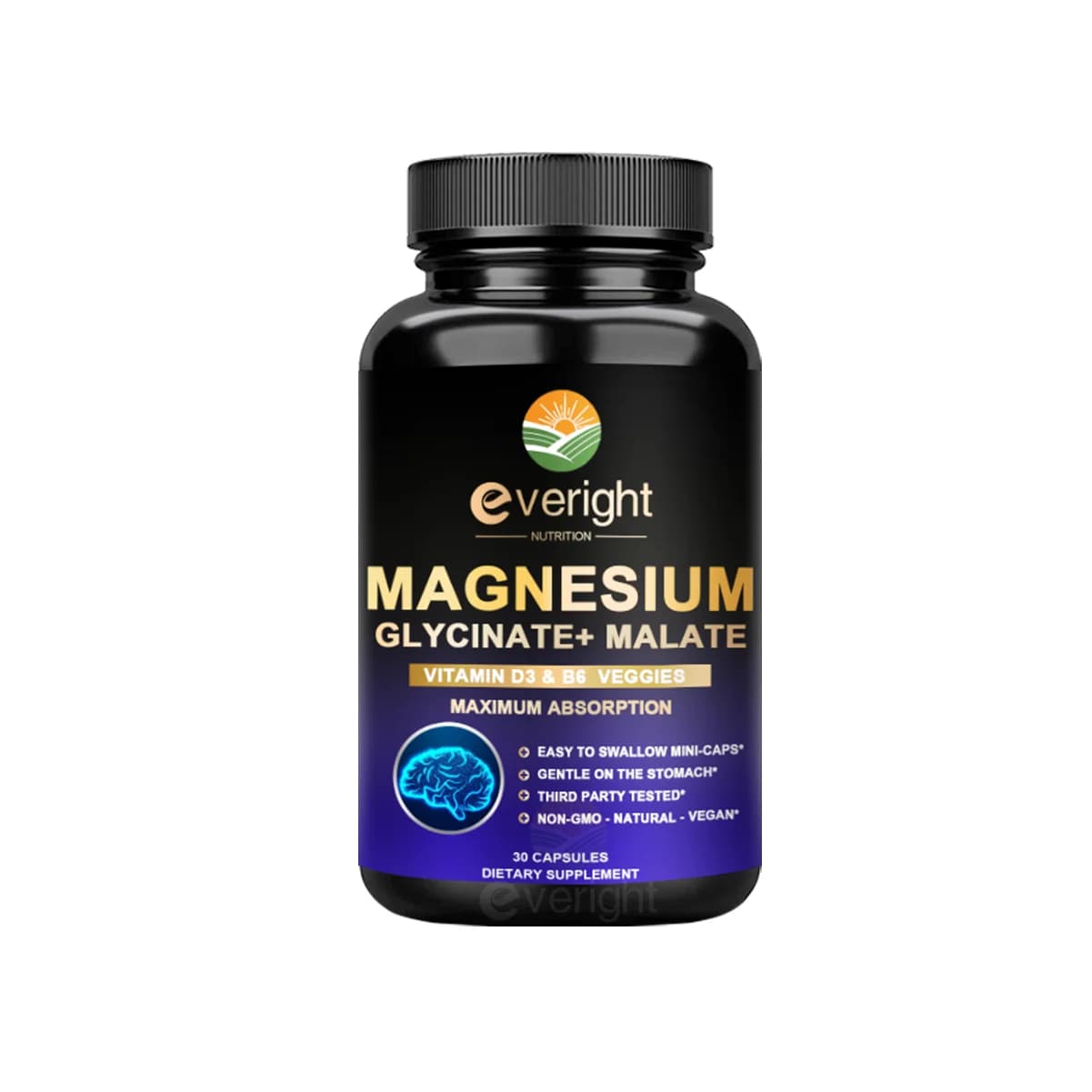 bottle of high absorption magnesium glycinate powder — image 7