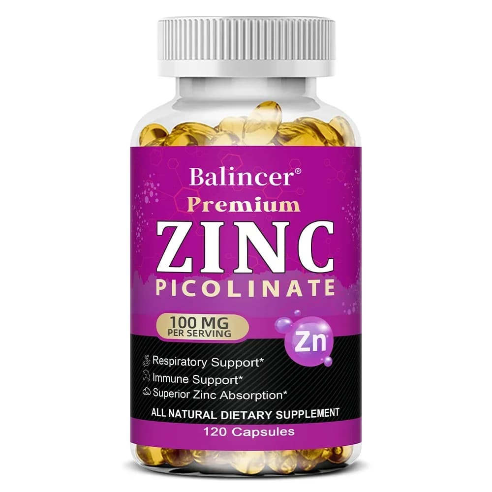 bottle of zinc picolinate 100 mg supplement — image 8
