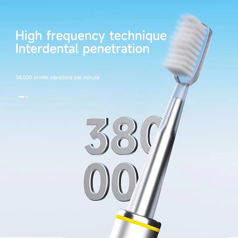 slim electric toothbrush for women with soft bristles — image 6