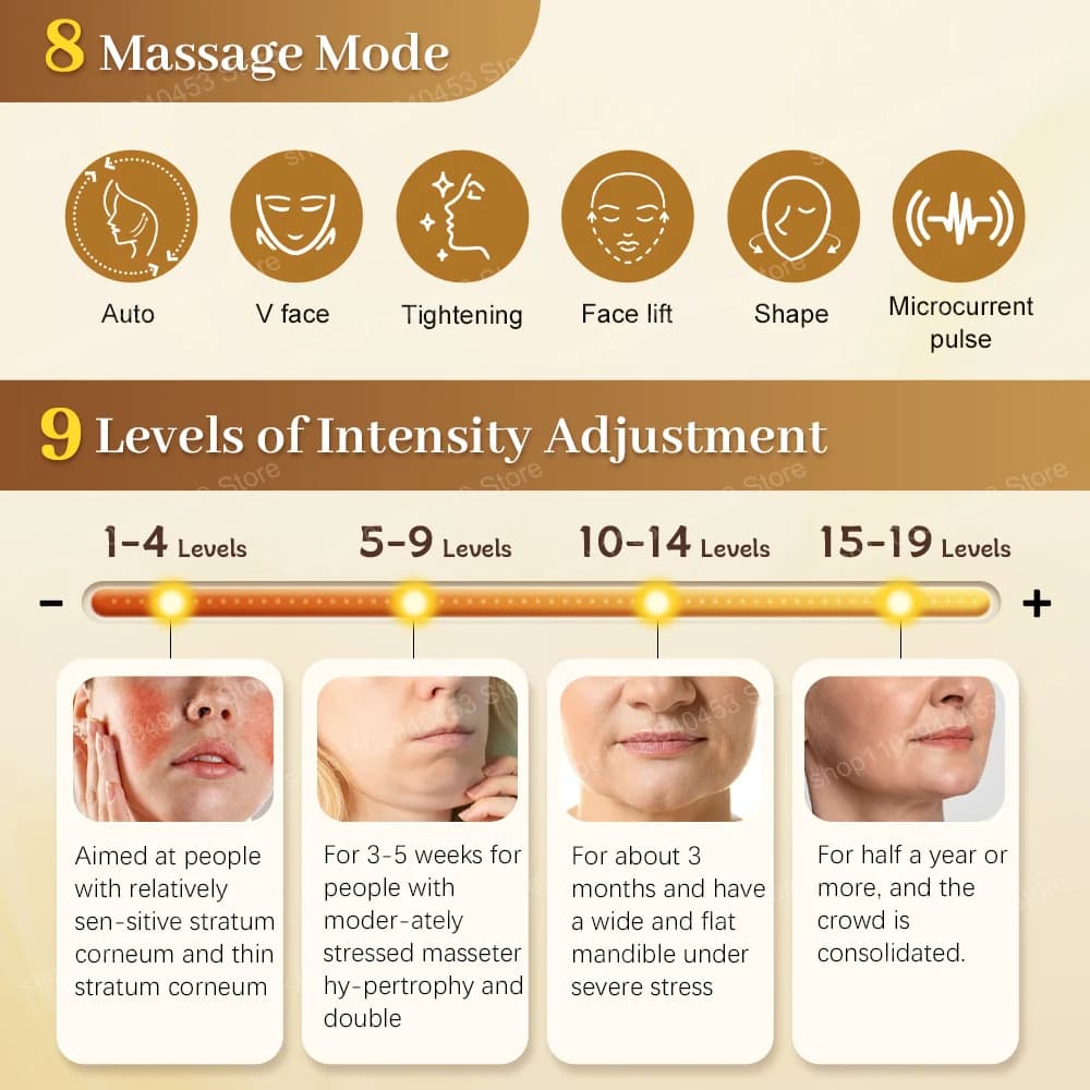 handheld EMS facial massage device — image 5