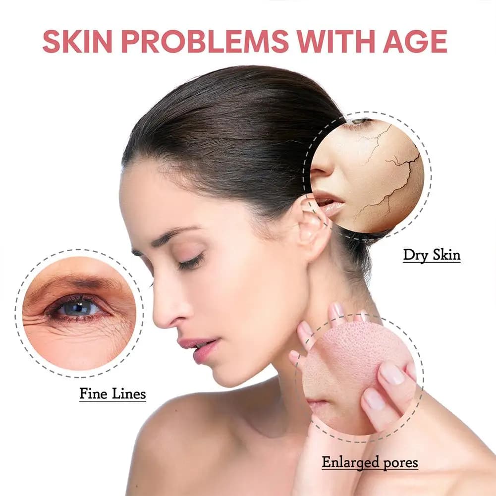 face serum bottle with vitamin c and hyaluronic acid — image 3