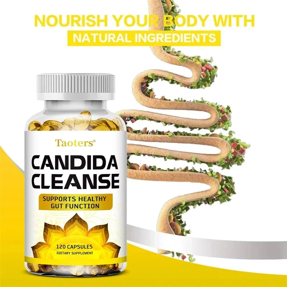 Candida Cleanse capsules bottle — image 3
