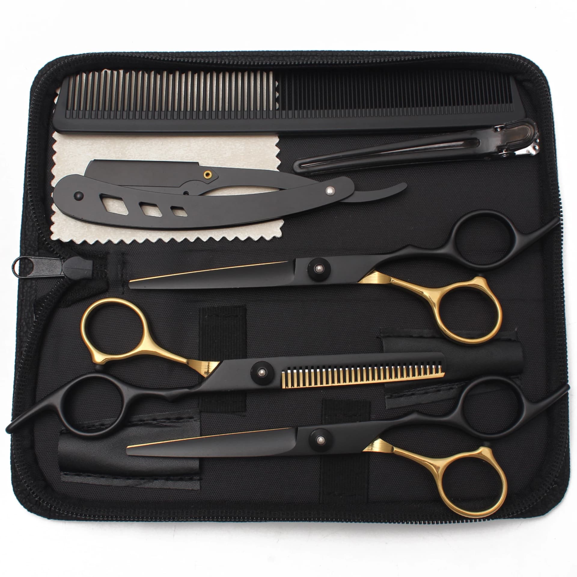 6 inch stainless hairdressing scissors set — image 8
