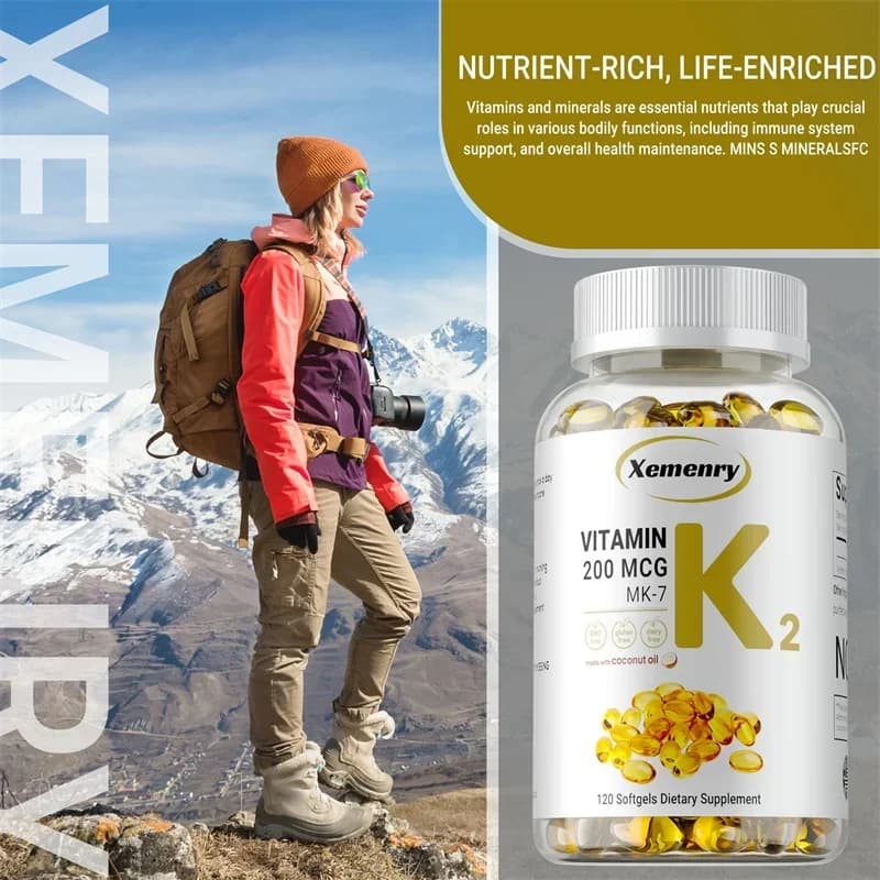 bottle of vitamin k2 mk-7 supplement — image 3
