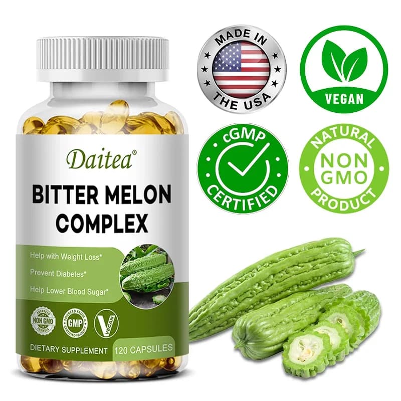 Natural Bitter Melon Extract Capsules