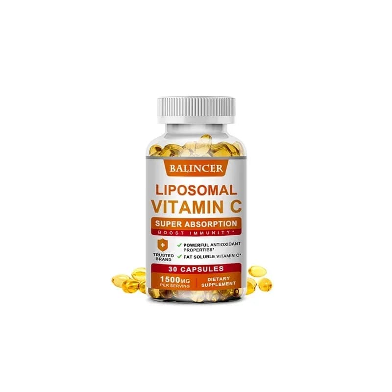 Liposomal vitamin C supplement bottle — image 7