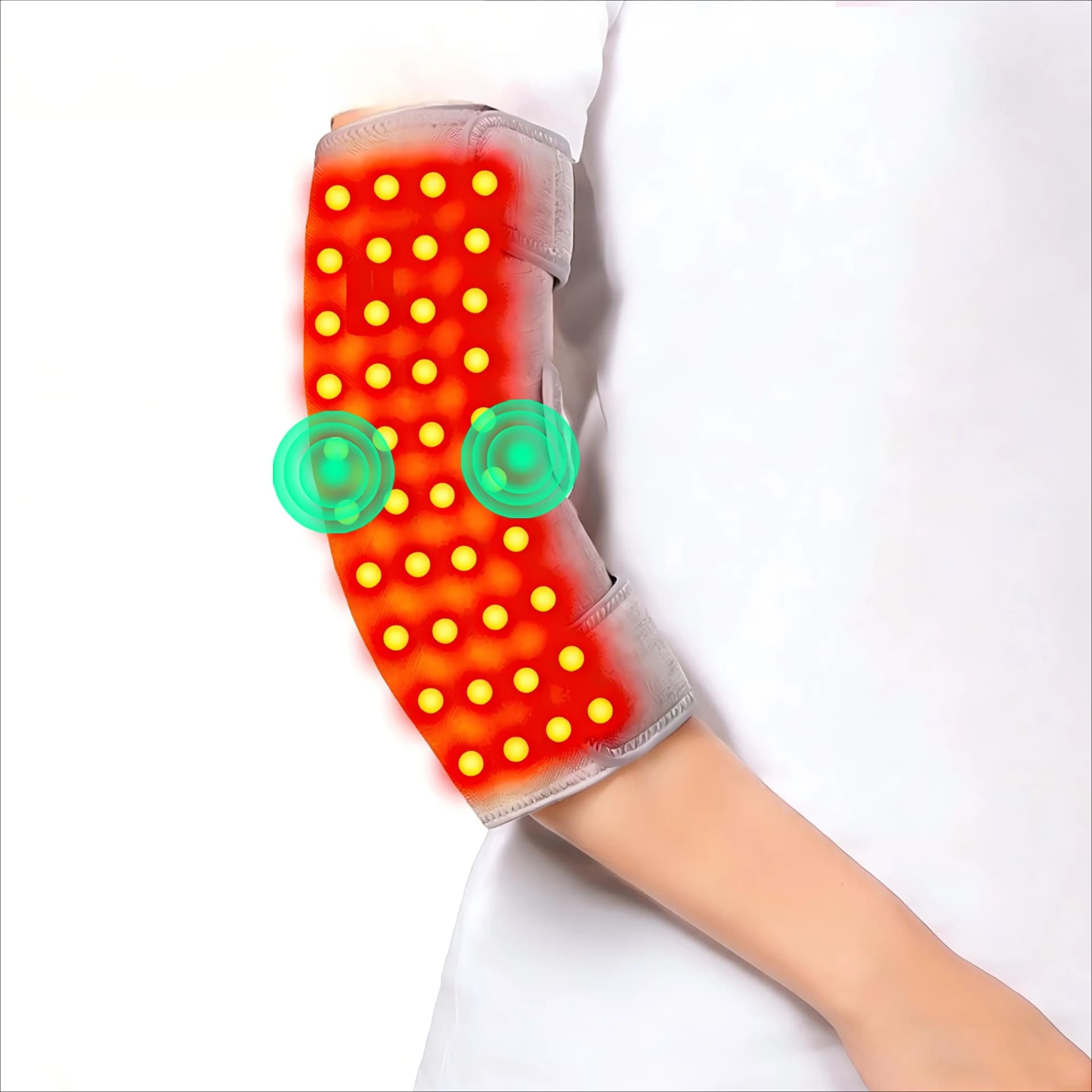 heated red light therapy elbow sleeve — image 3