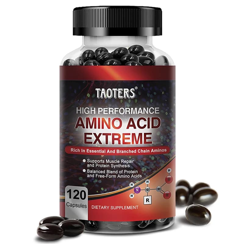 amino acid capsules bottle — image 2
