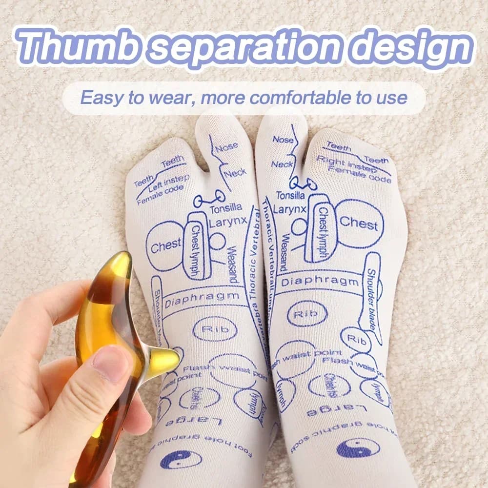 acupressure foot massage socks — image 4