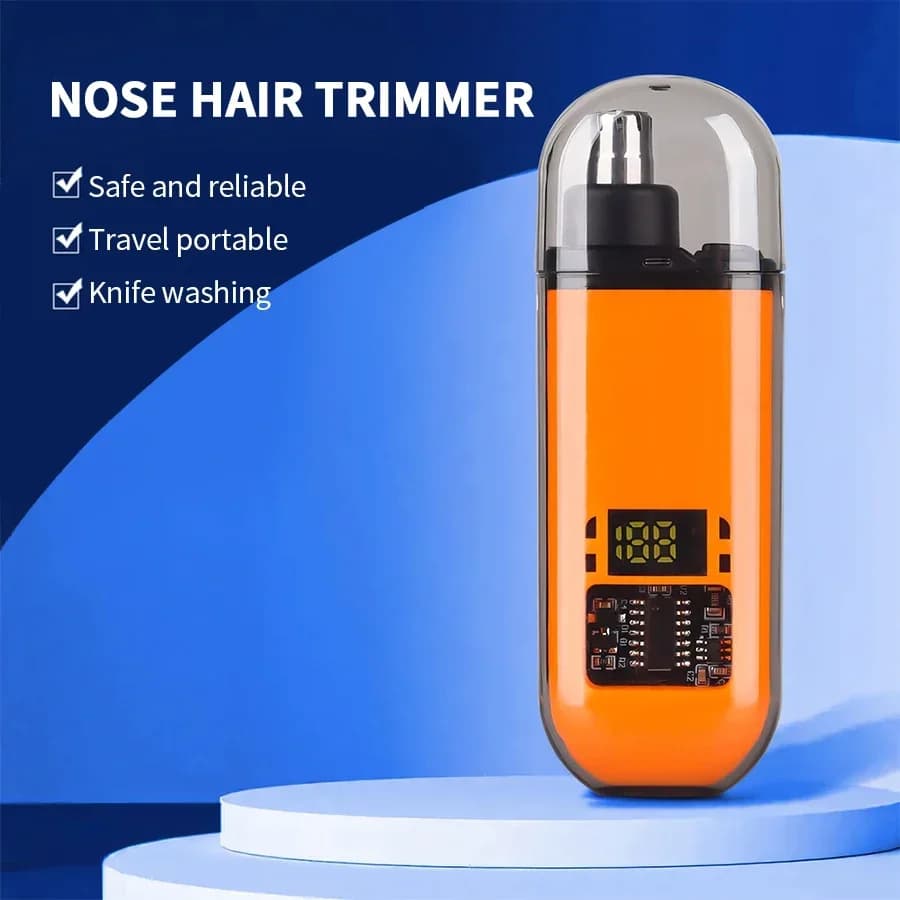 portable electric ear and nose hair trimmer — image 3