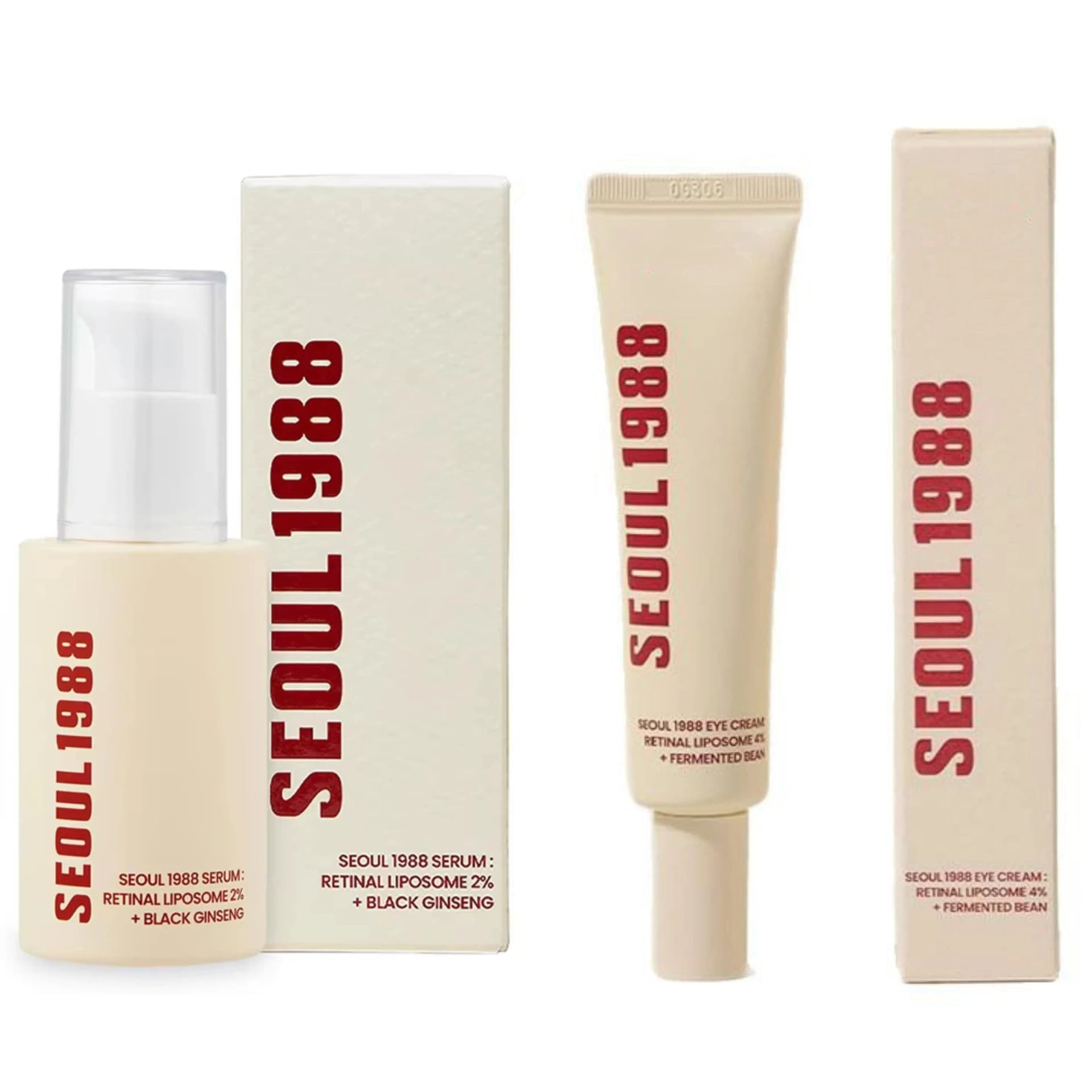 Retinol face serum bottle with black ginseng and vitamin C — image 7