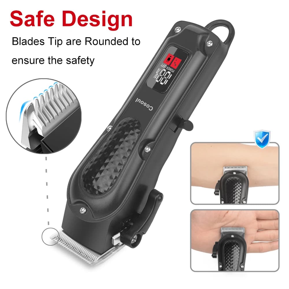 Cosoul compact hair clipper with LED display — image 5