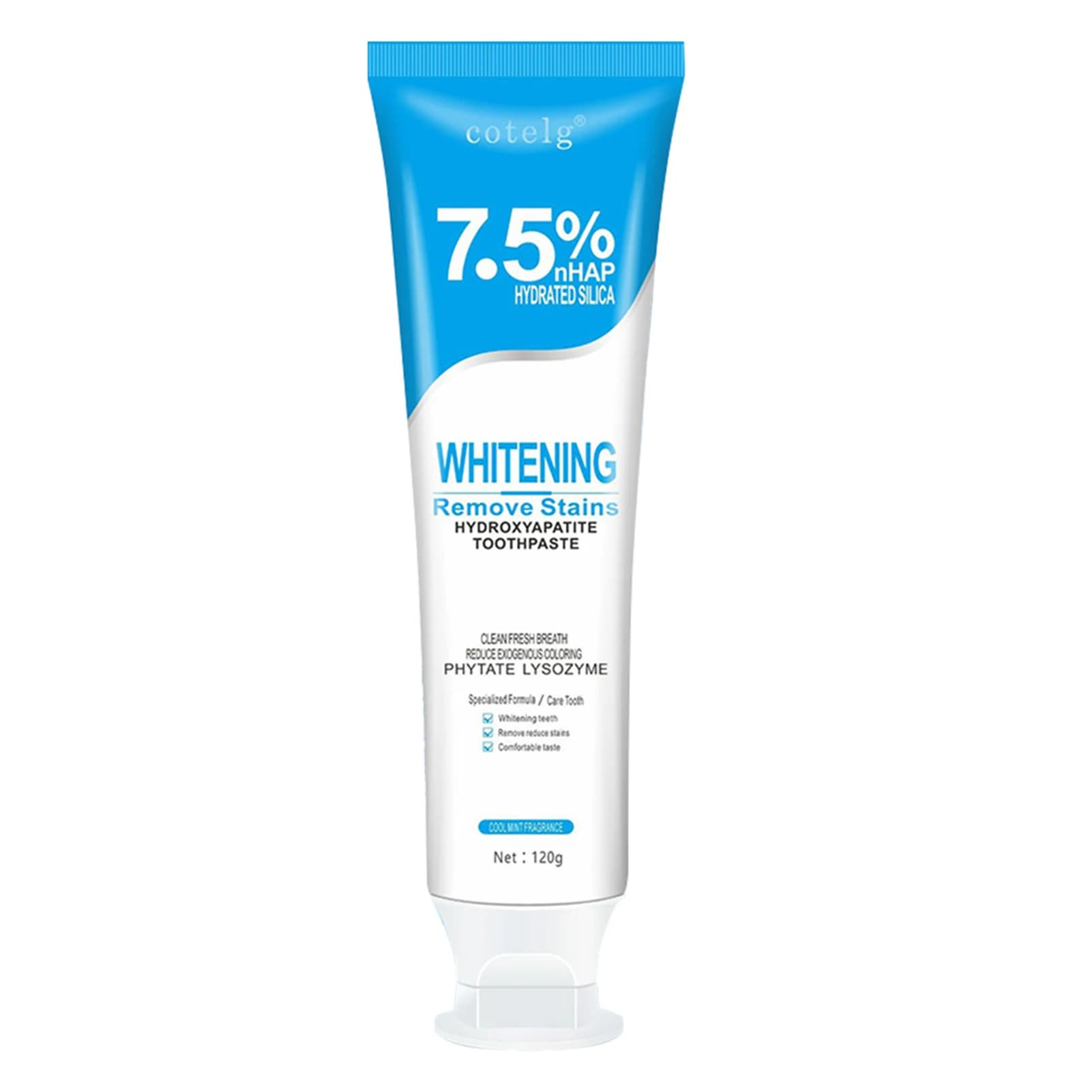 tube of hydroxyapatite toothpaste in gentle mint — image 8