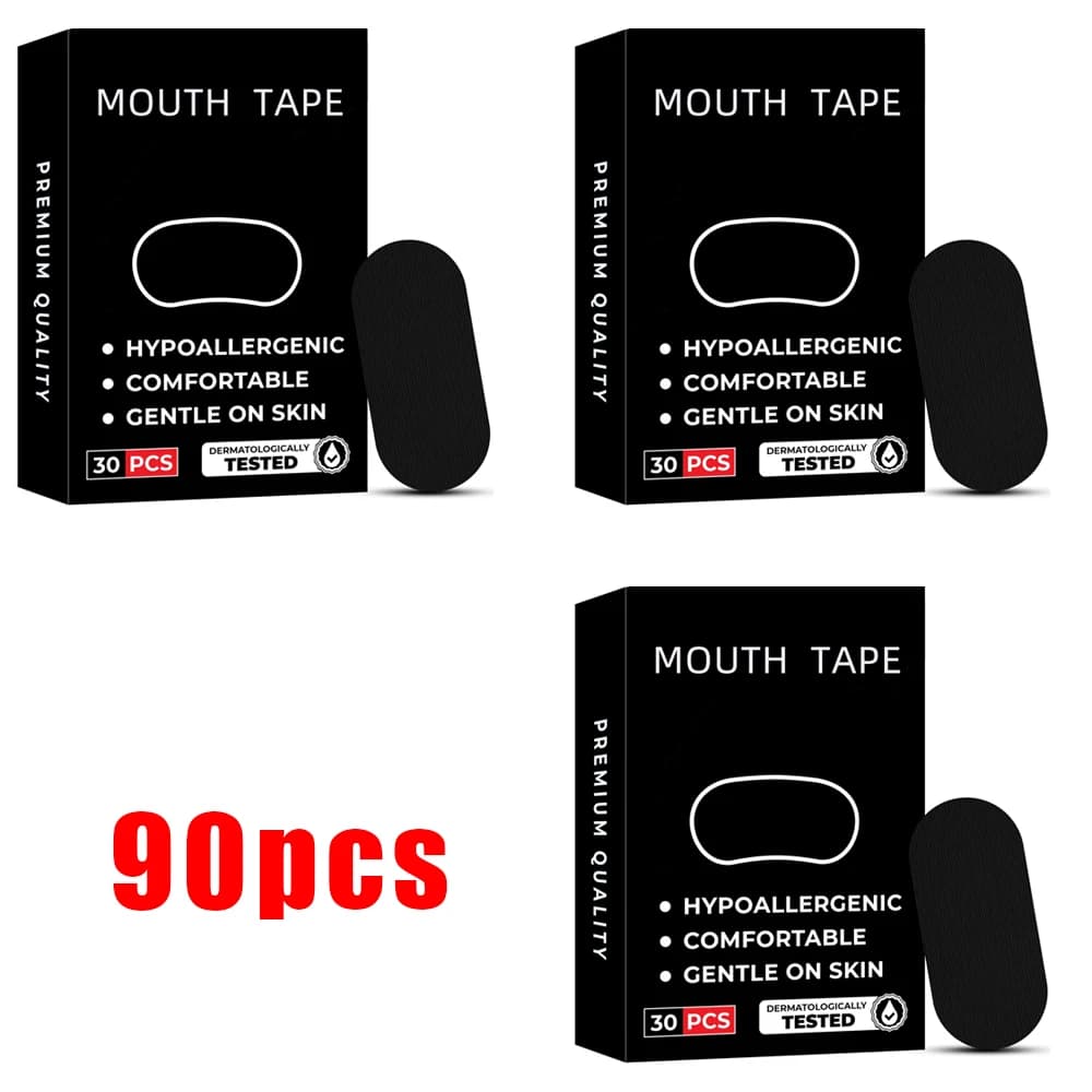 30/60/90Pcs Anti Snoring Sleep Mouth Tape Best Breathing Nasal — image 6