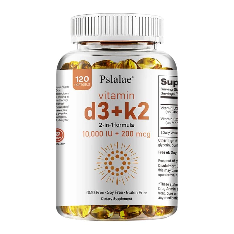bottle of vitamin D3 and K2 supplement — image 8