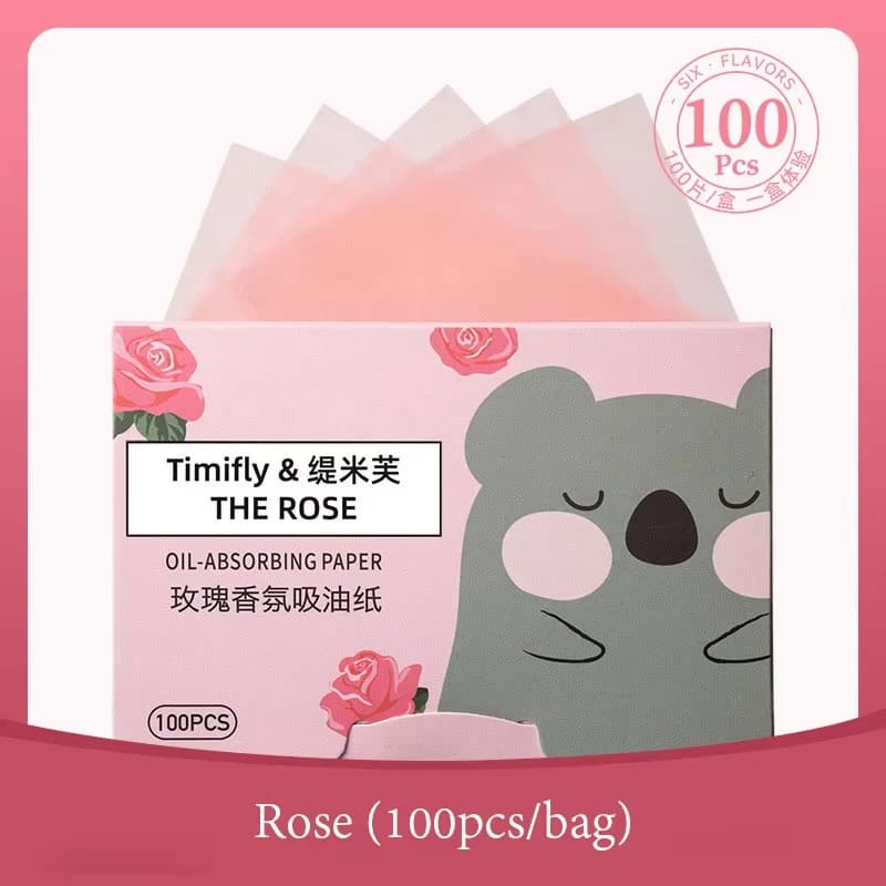 Pack of scented facial oil absorbing sheets — image 7