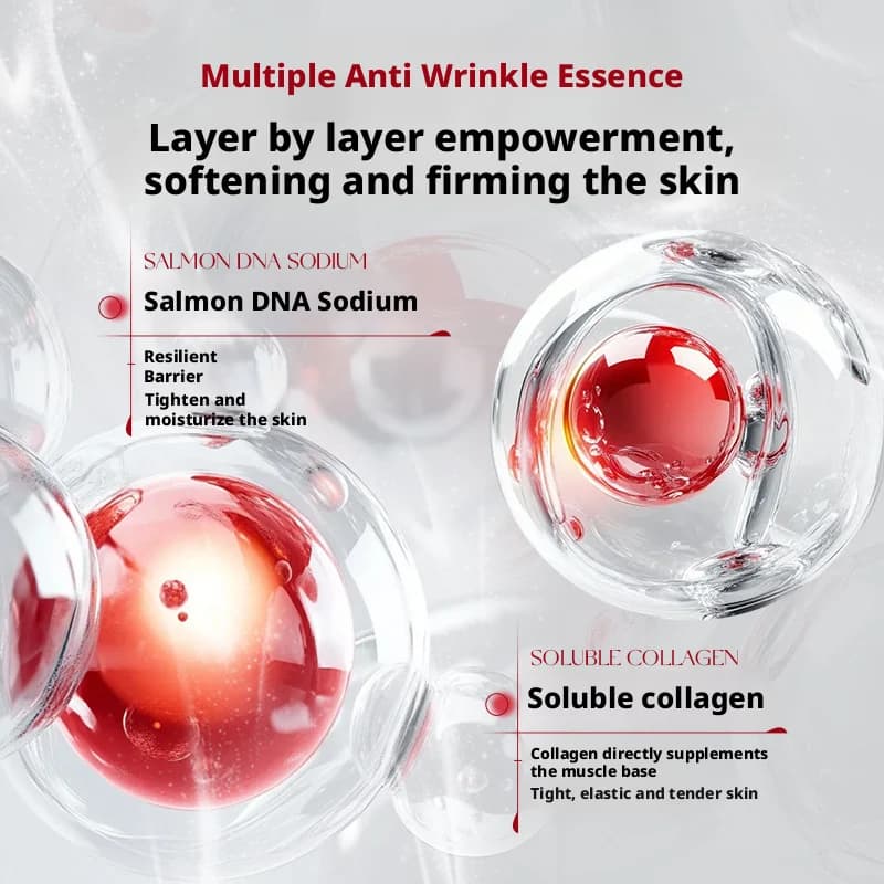 Salmon DNA anti-wrinkle serum ampoule bottle — image 6
