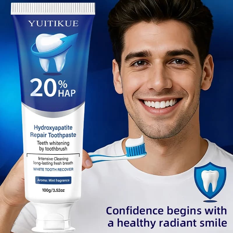 tube of hydroxyapatite toothpaste — image 4
