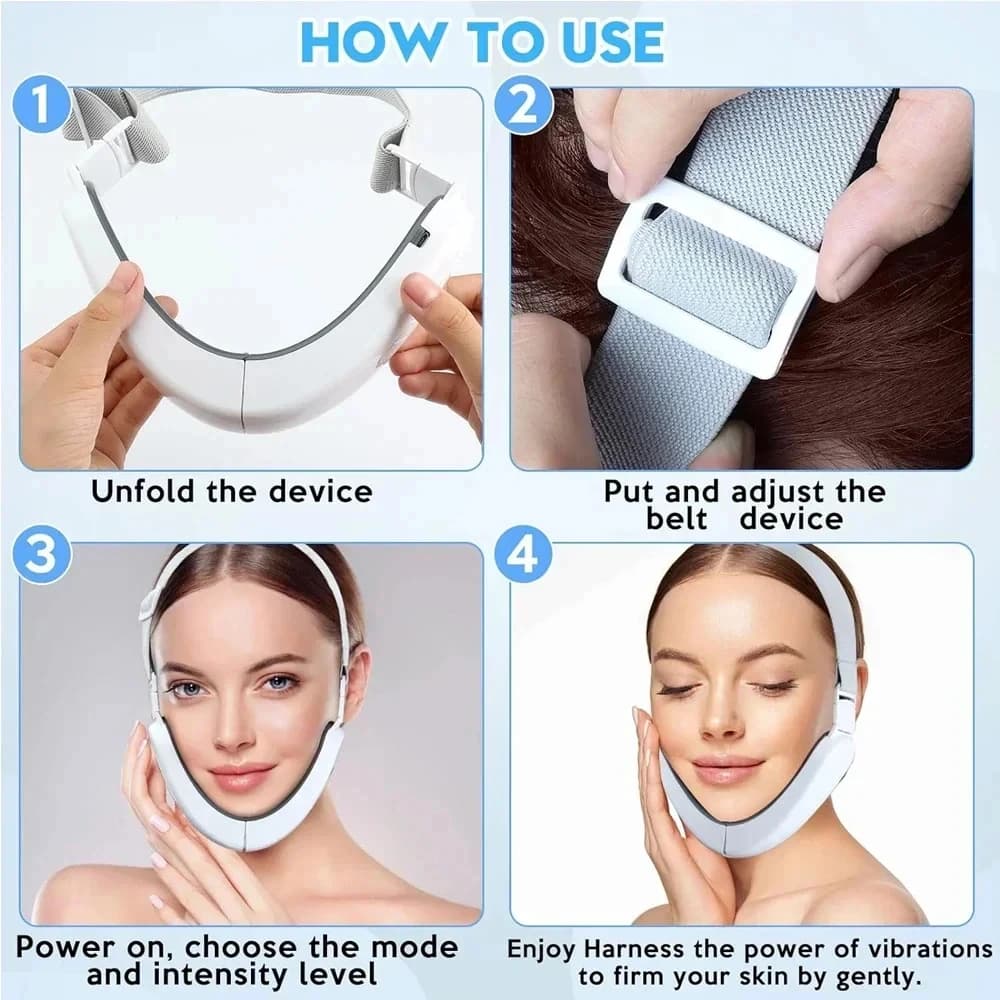 V Face Facial Massager – Lifting & Firming Belt