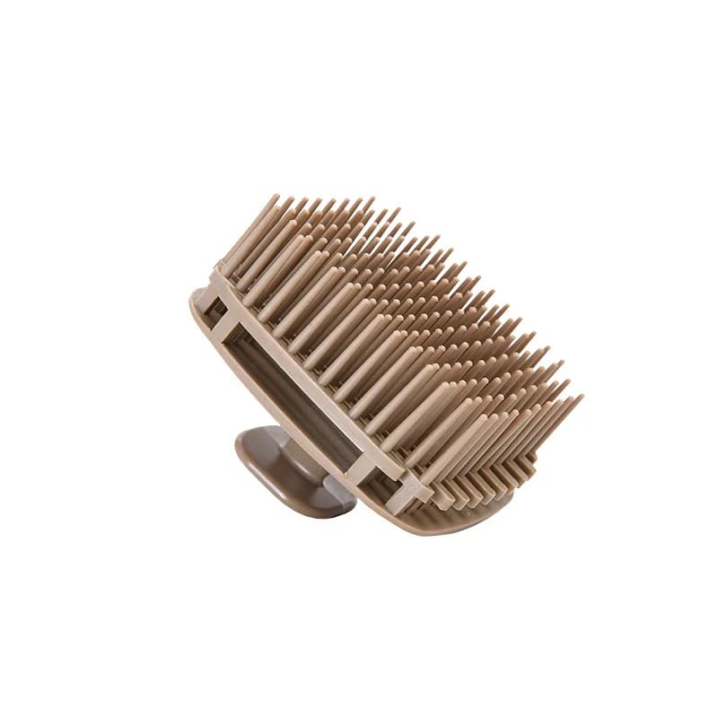 silicone shampoo brush head for scalp massage — image 8