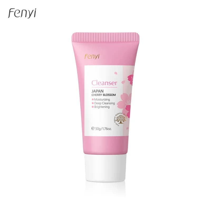 Japanese cherry blossom vitamin C facial cleanser foam — image 5